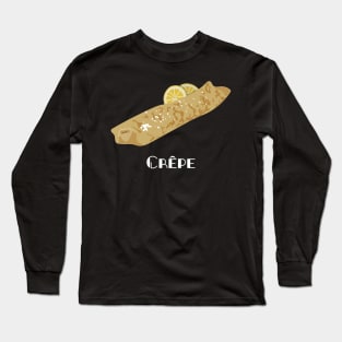 Crêpe FOGS FOOD FRENCH 11 Long Sleeve T-Shirt